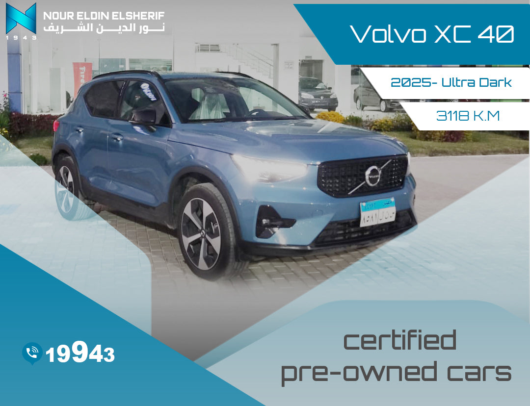 2025 Volvo XC40 Ultimate Dark – Certified Pre-Owned Excellence