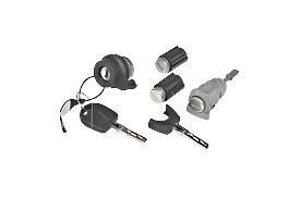 Whole Lock Set Cylinders For Door Handle, Ignition Starter Switch And Fuel Filler Cap Original Skoda Octavia Fantasia