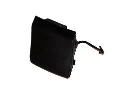 Rear Bumper Plate Tow Hook Cover Cap Satin Black Original Skoda Octavia A5 - Fantasia