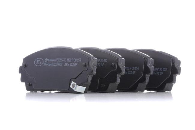 Samsung Brake Front Brake Pad Set Compatible With Kia Picanto