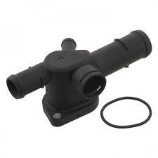FEBI BILSTEIN Automatic Coolant Flange Cylinder Fits Audi - Skoda - VW Group