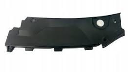 Air Guide Cover Satin Black Original Skoda Superb