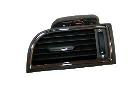 Air Vent Black Bright Chrome Original Skoda Superb