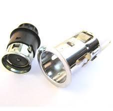 Cigarette Lighter Satin Black / High Chrome Original Skoda Superb