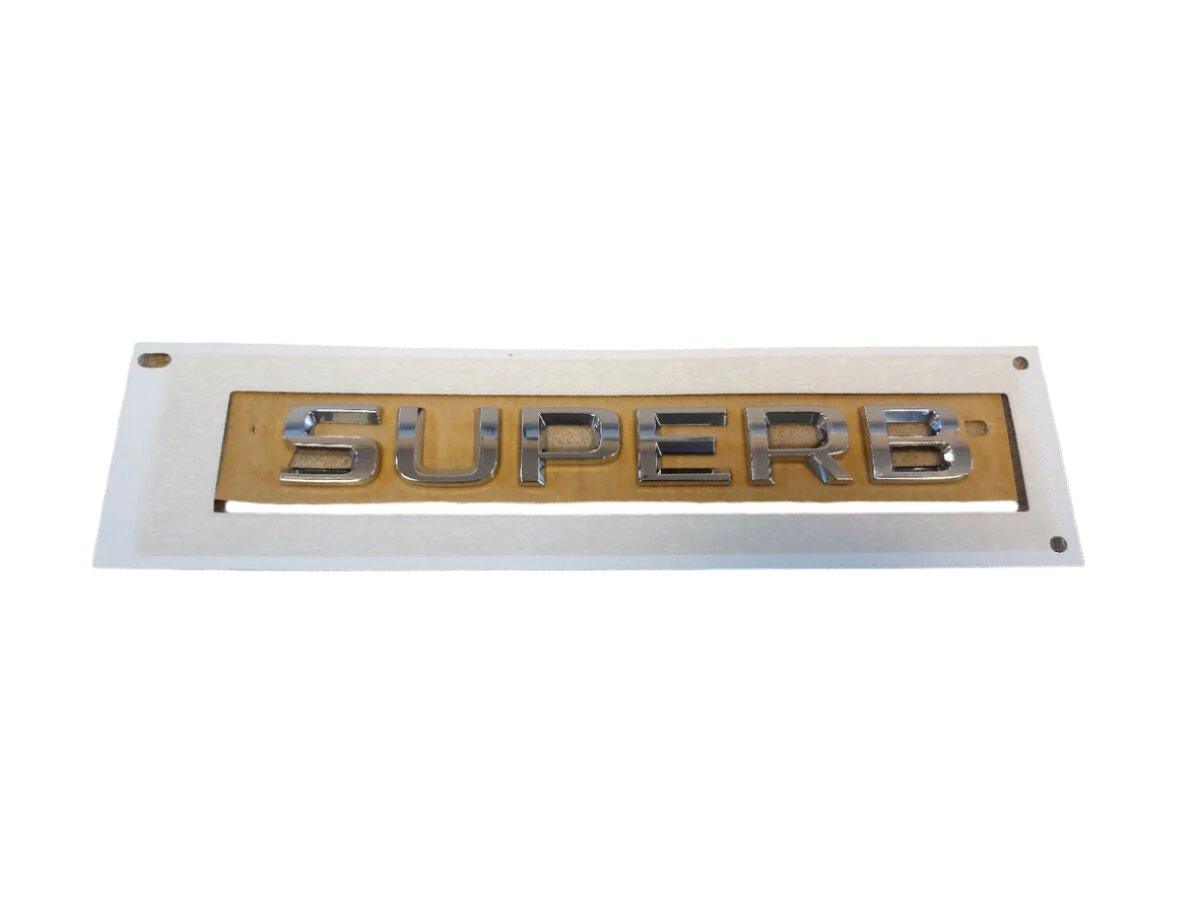 SUPERB Logo Emblem Original Skoda Superb