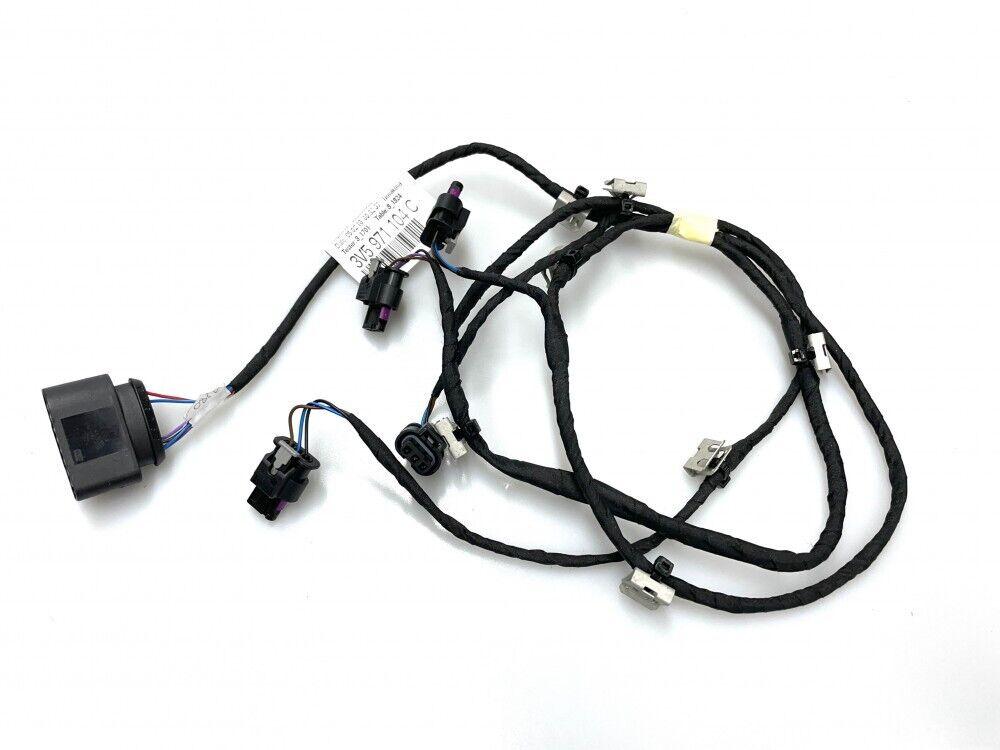 Rear Bumper Parking Sensor Wiring Harness Original Skoda Superb