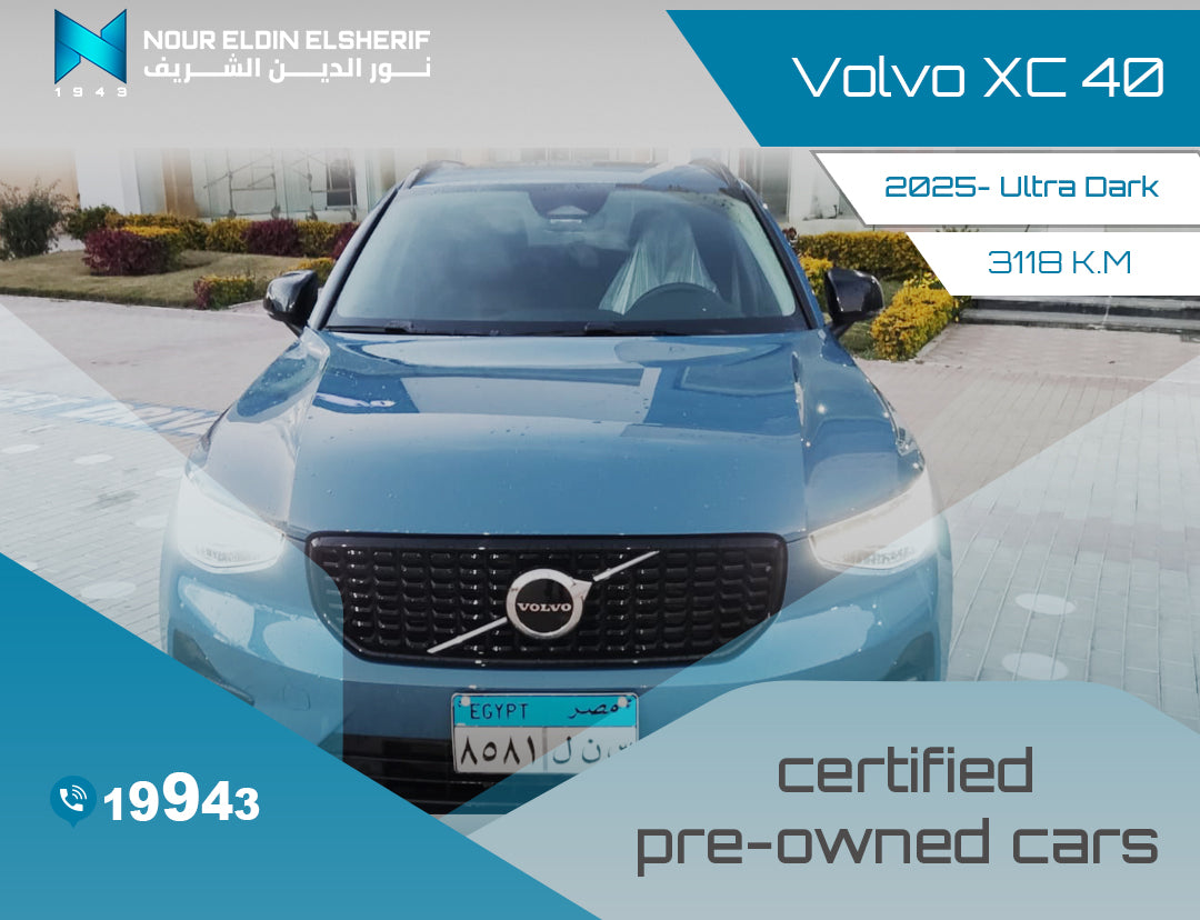 2025 Volvo XC40 Ultimate Dark – Certified Pre-Owned Excellence