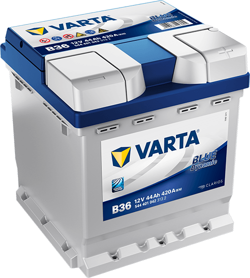 VARTA Blue Dynamic Car Batteries DIN44AH