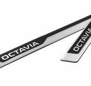 Trim Strip Decorative Door Nickle Sill Set Original Skoda Octavia A8