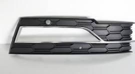 Front Right Fog Lamp Cover Satin Black Original Skoda Octavia A8