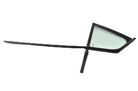 Rear Left Fixed Side Window Black Original Skoda Octavia A7