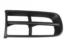 Square Headlight Grille Satin Black Original Skoda Fabia - Roomster