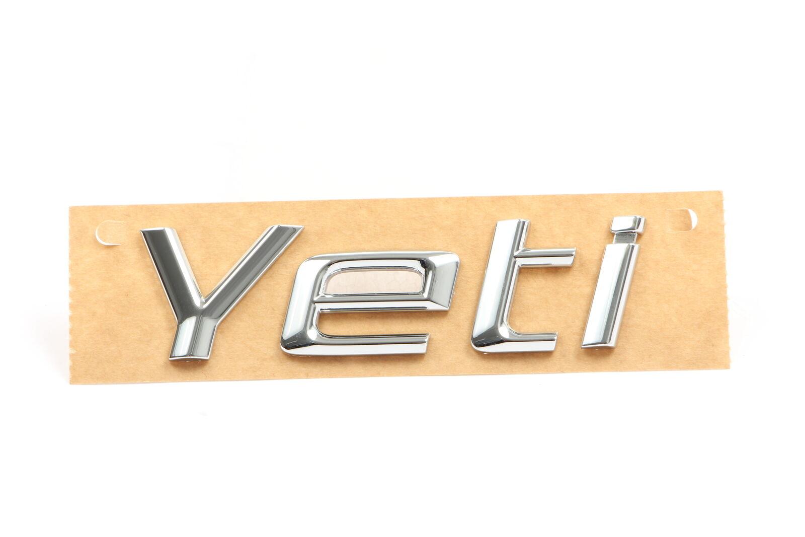 Emblem Sign Original Skoda Yeti