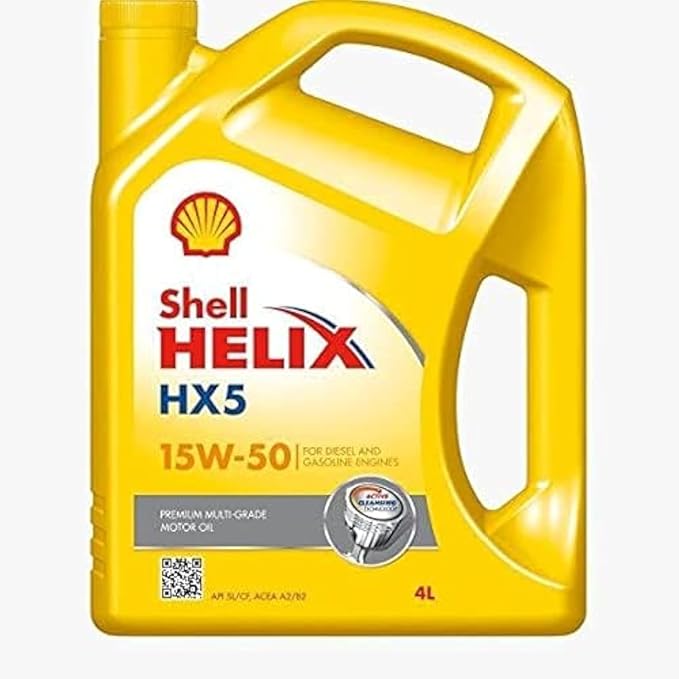 Shell Helix HX5 15W50 4L For 5,000 KM