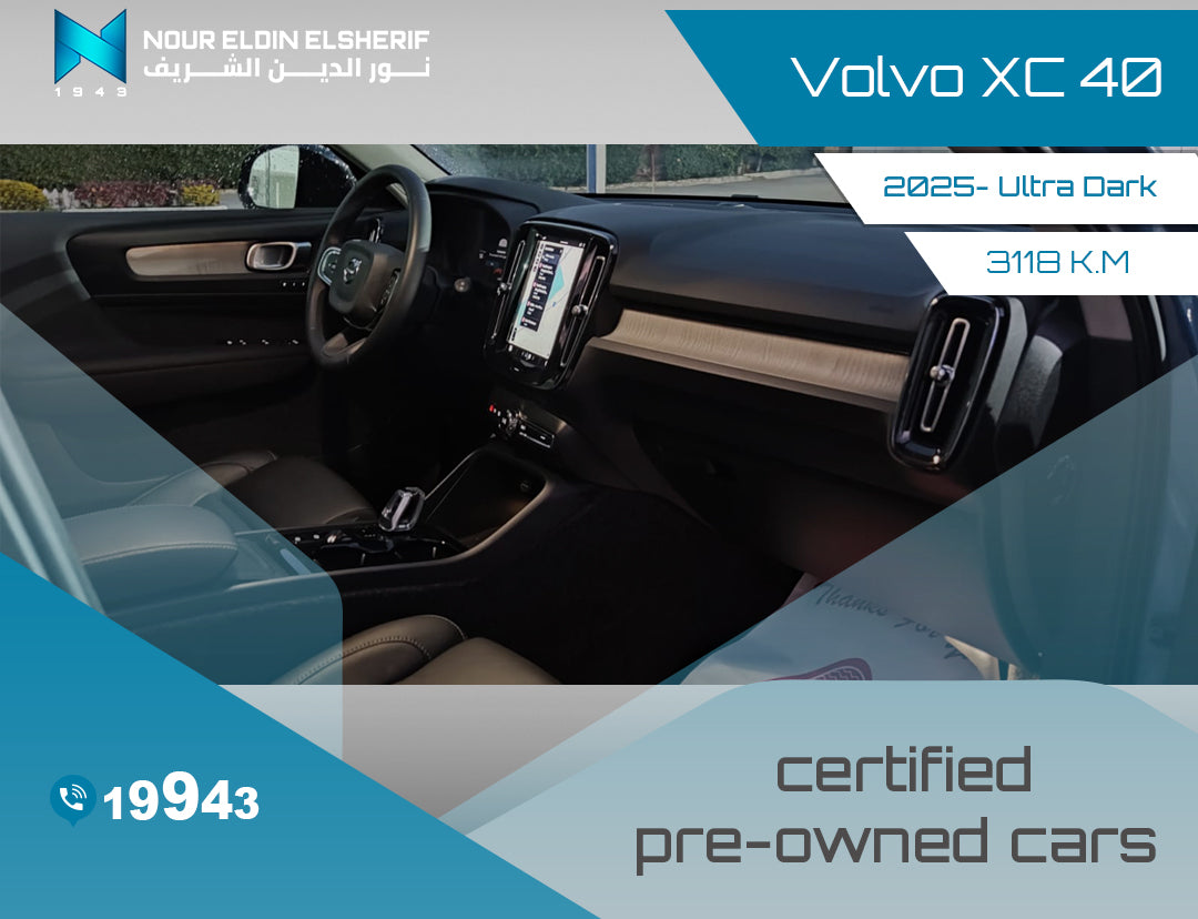 2025 Volvo XC40 Ultimate Dark – Certified Pre-Owned Excellence