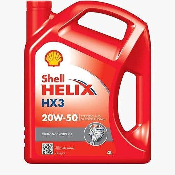 Shell Helix HX3 20W50 4L For 3,000 KM