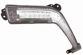 Front Right Day Light Fog Led Original Peugeot 308