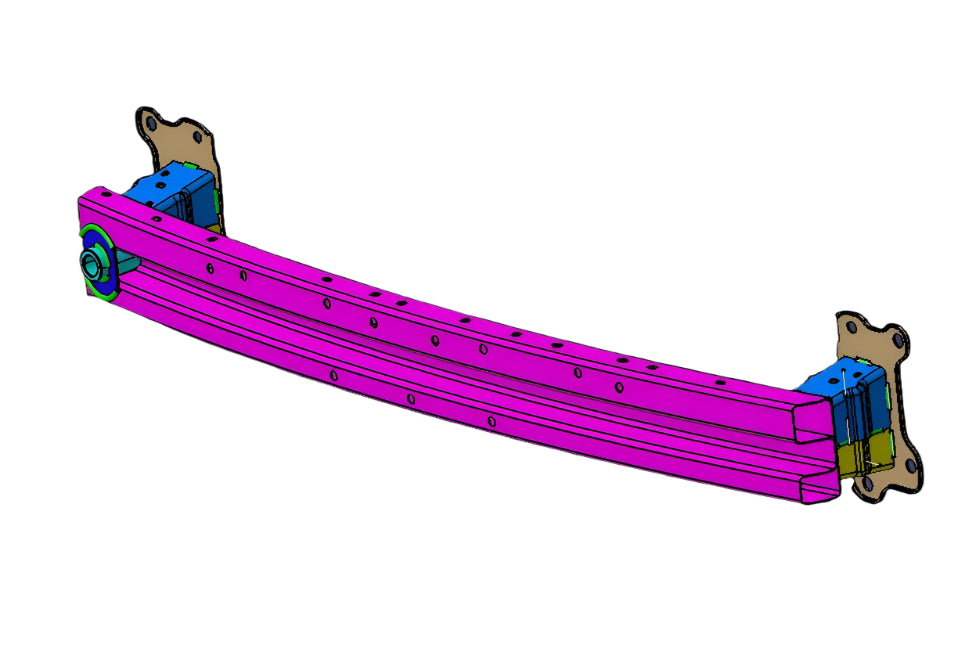 Front Bumper Crossbeam Chassis For Jetour X95 - N Auto Express