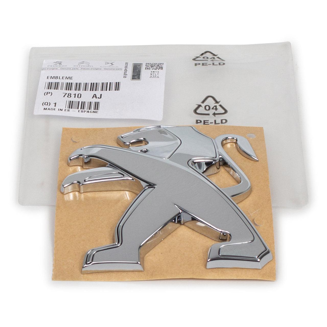 Front Chrome Logo Badge Original For Peugeot 508 - N Auto Express