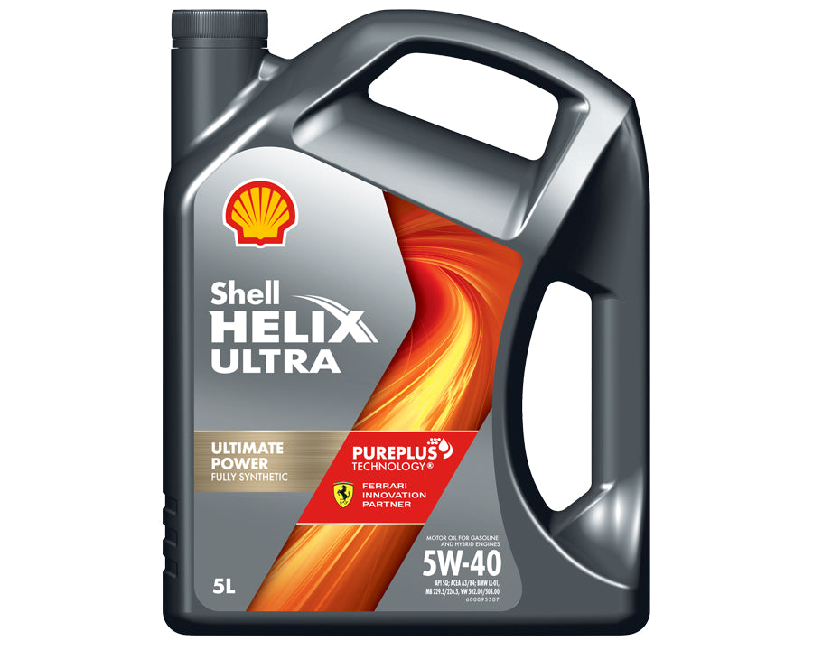 Shell Helix Ultra - 5W-40 SQ - 5 Liters