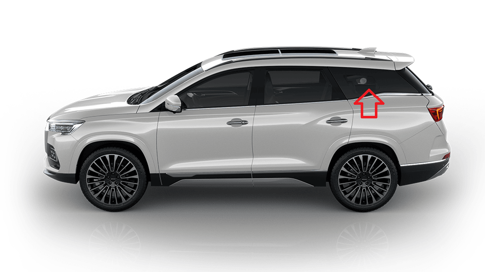Rear Side Window Glass For Jetour X95 - N Auto Express