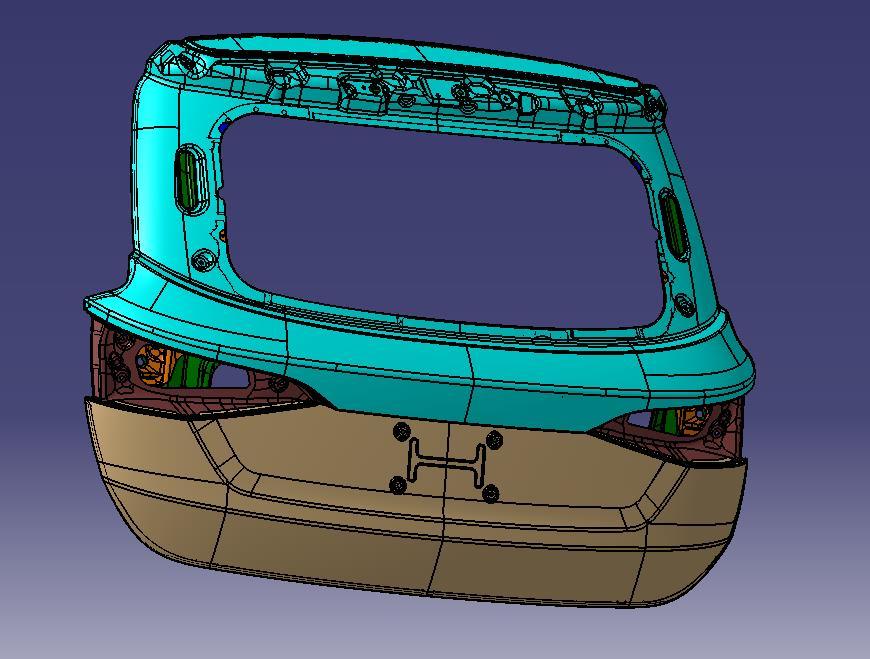 Trunk door