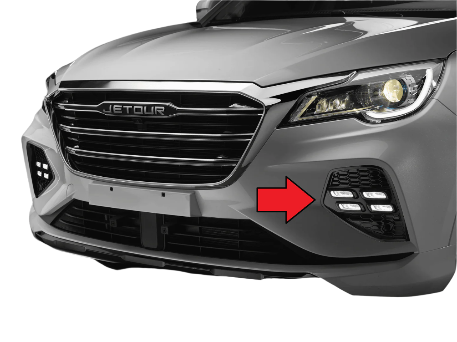 Font Daytime Running Fog Light For Jetour X70 - N Auto Express
