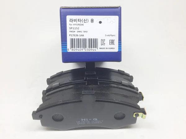 Front Brake Pad Set JP Group Compatible With Hyundai Matrix - Elantra - Kia Cerato - Spectra - N Auto Express