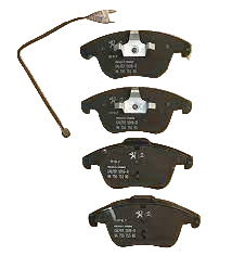 FRONT Brake PAD SET PSA GROUP PEUGEOT 508 CITROEN C5 PSA GROUP
