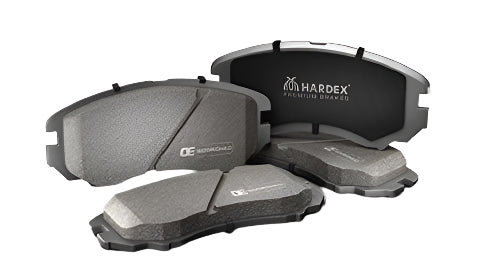 Front Brake Pads Hardex Compatible With Hyundai New Accent - Kia Rio - N Auto Express