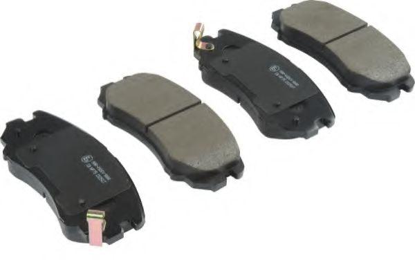 Front Brake pads Set Compatible With Hyundai Elantra 2007 - N Auto Express