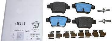 Rear Brake Pads Original For CITROEN C3-  PEUGEOT 207 PSA GROUP