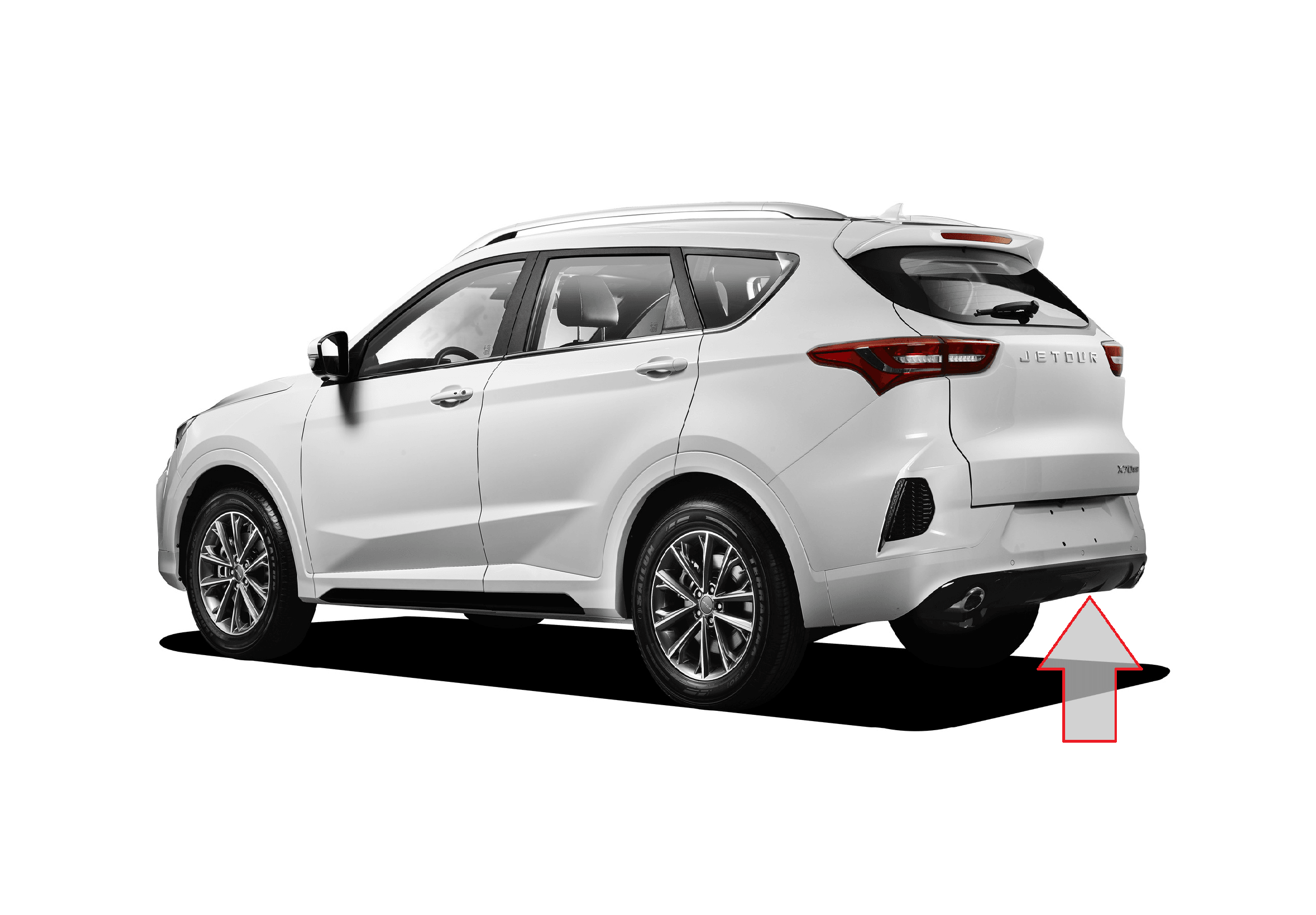 Rear Bumper Lower Trim For Jetour X70 - N Auto Express