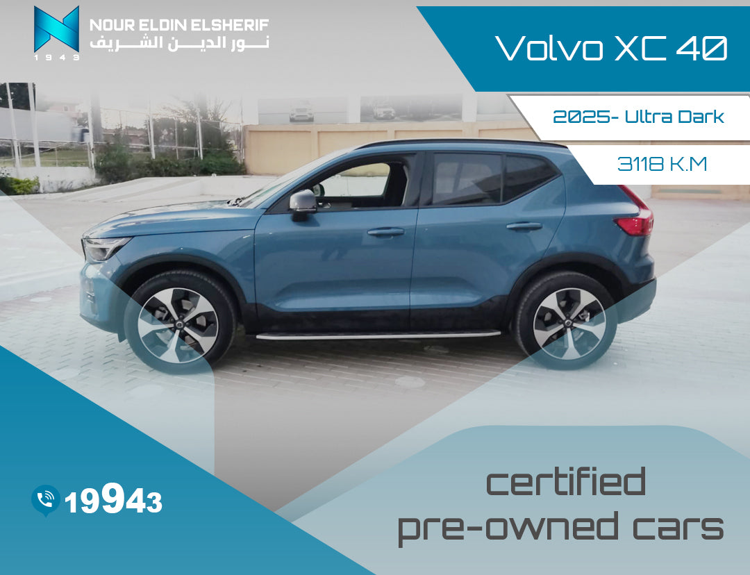 2025 Volvo XC40 Ultimate Dark – Certified Pre-Owned Excellence