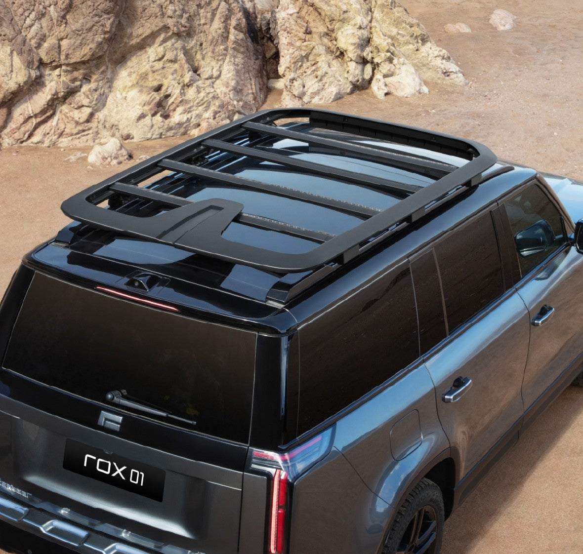 Roof Rack Rail Assembly