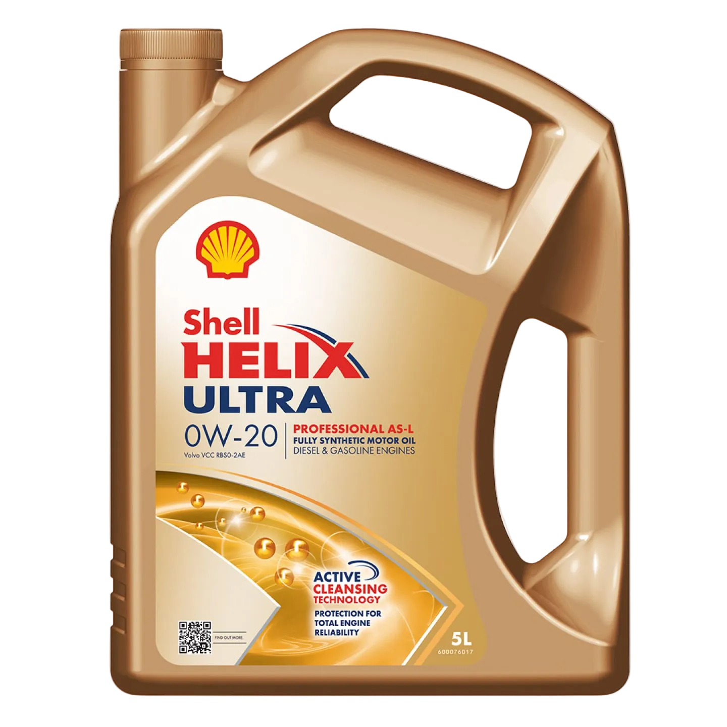 Shell Helix Ultra AS-L 0W-20 - 5 Liters