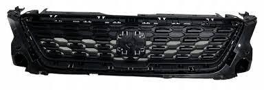 Factory Style: Front Grille For SEAT IBIZA FR 2017 – Matt Black With Chrome Moulding