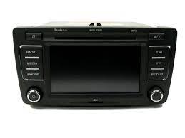 Radio Cd Mp3 Player Original For Skoda Yeti - N Auto Express