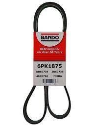 Serpentine Belt BANDO 6PK1875 Compatible With Chevrolet - Daewoo - Mitsubishi Etc - N Auto Express